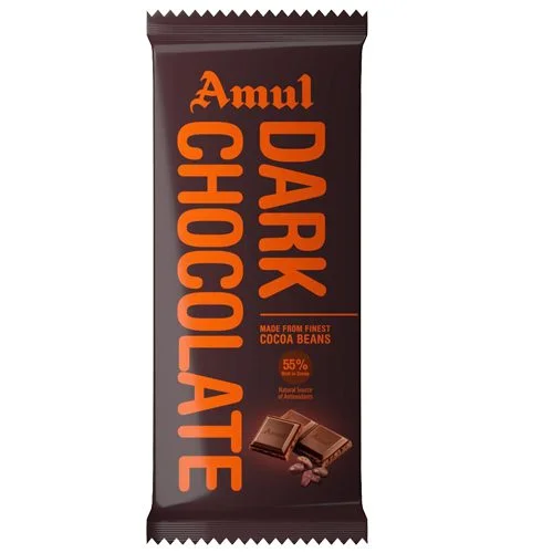 Amul Dark Chocolate Bar 125gm